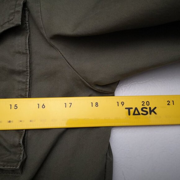 Tommy Hilfiger Ladies Size XS Army Green Zipper & Snap Closure Casual Jacket - Picture 13 of 15